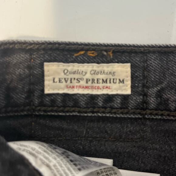 Levi’s 501 Women's Skinny Distressed Black Jeans from Urban Outfitters sz. 25 - Picture 5 of 11